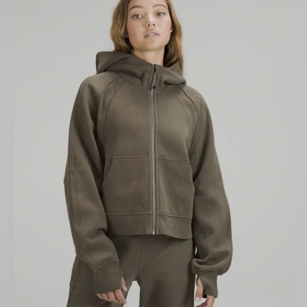 Lululemon - Scuba Oversized Half-zip Hoodie carob brown - Size XS/SM